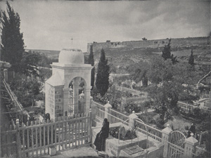 Antique photo-engravings of PALESTINE from 1892